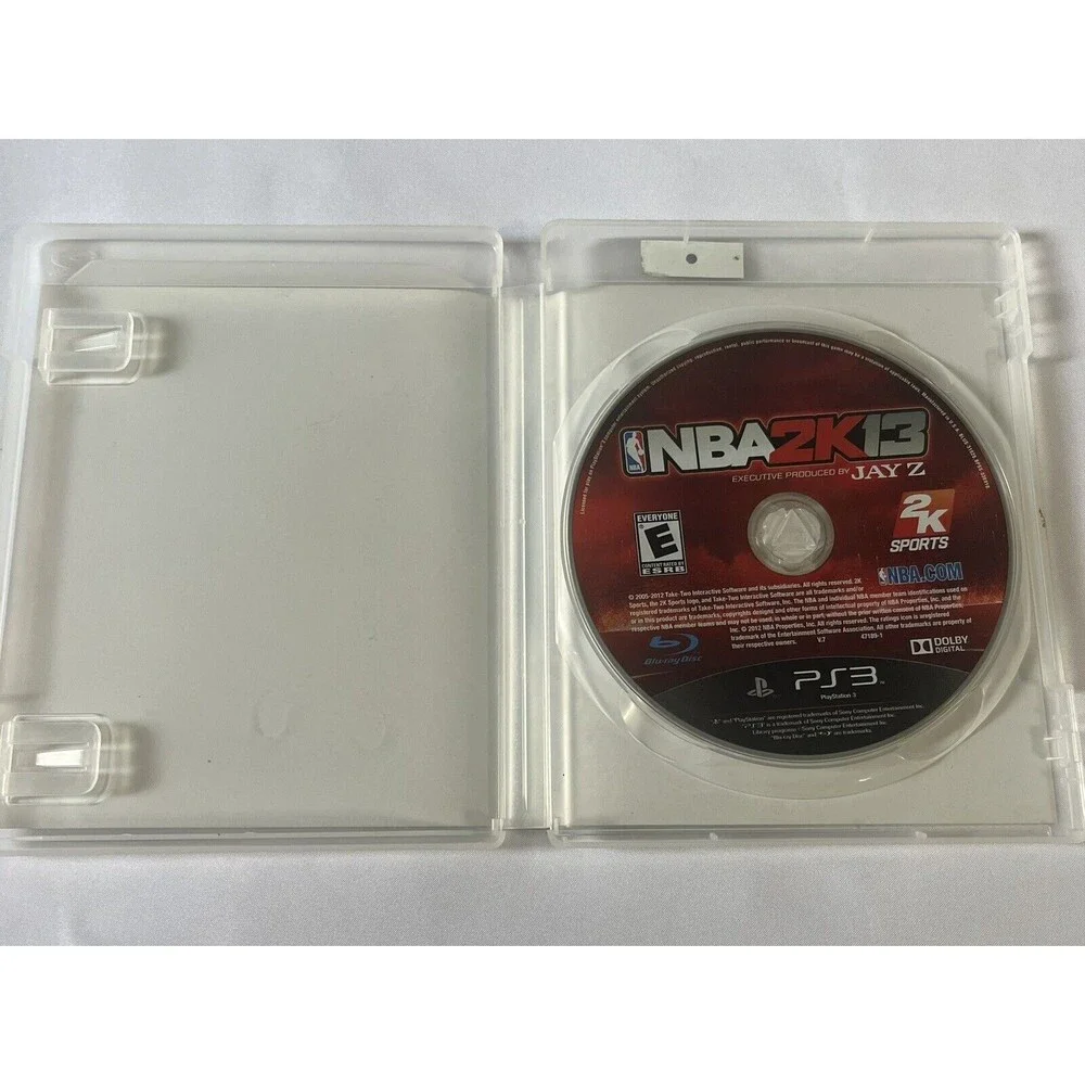 NBA 2K13 (PS3, PlayStation 3, 2012) Tested Griffin, Durant, Rose Cover